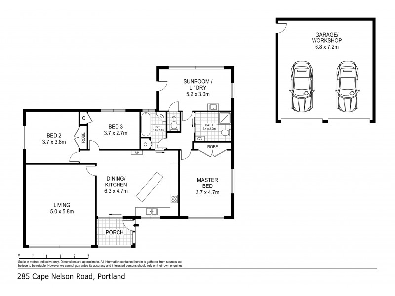 285 Cape Nelson Road, Portland VIC 3305 Floorplan