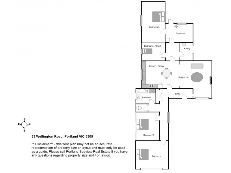 33 Wellington Road, Portland VIC 3305 Floorplan