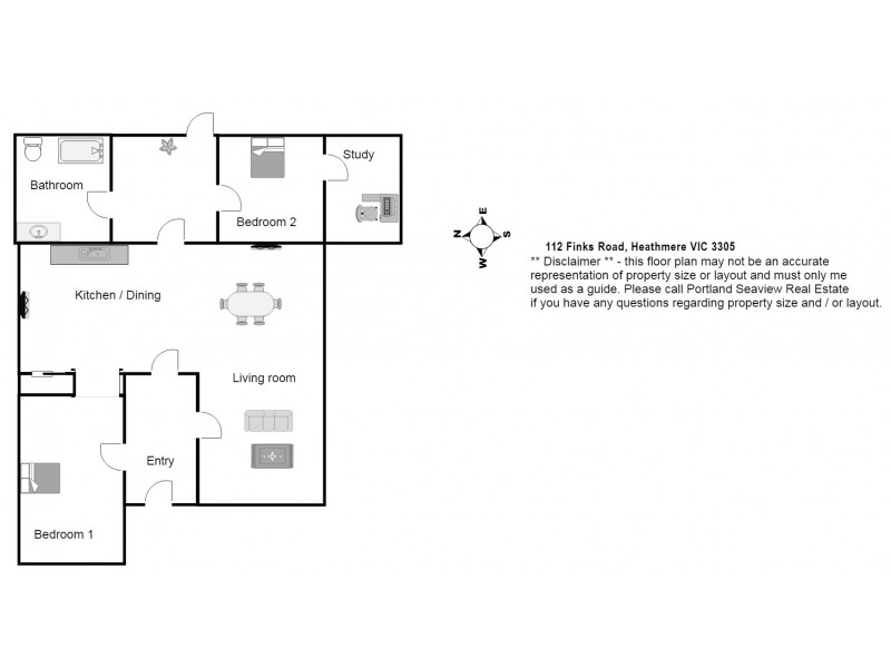 112 Fincks Road, Portland VIC 3305 Floorplan