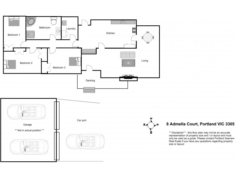 8 Admella Court, Portland VIC 3305 Floorplan