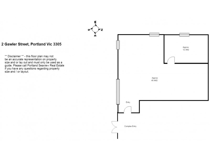 2 Gawler Street, Portland VIC 3305 Floorplan