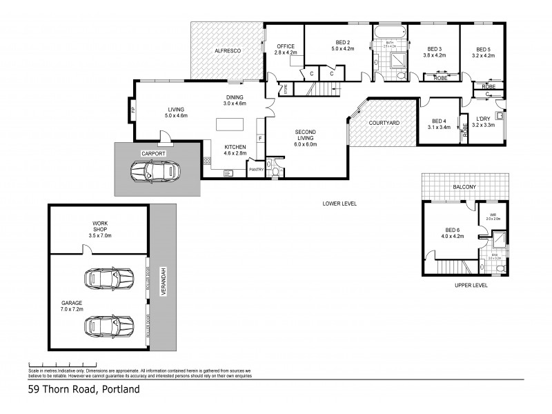 59 Thorns Road, Portland VIC 3305 Floorplan