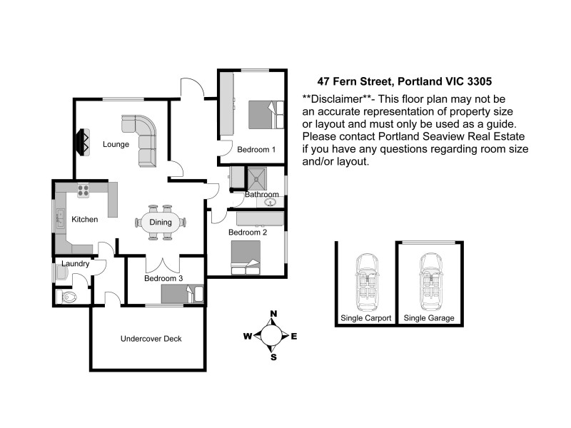47 Fern Street, Portland VIC 3305 Floorplan