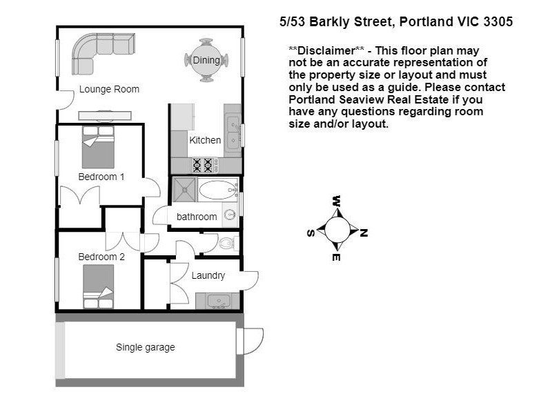 5/53 Barkly Street, Portland VIC 3305 Floorplan