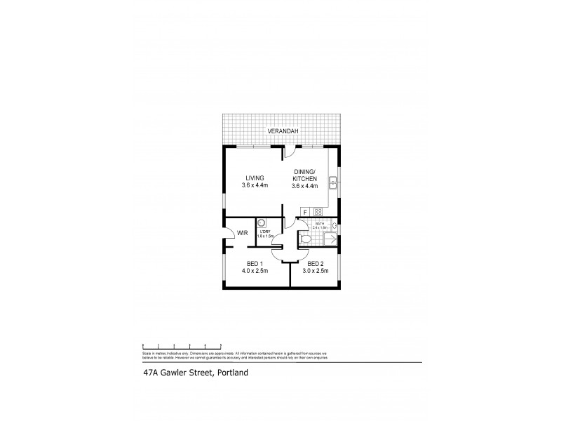 47A Gawler Street, Portland VIC 3305 Floorplan