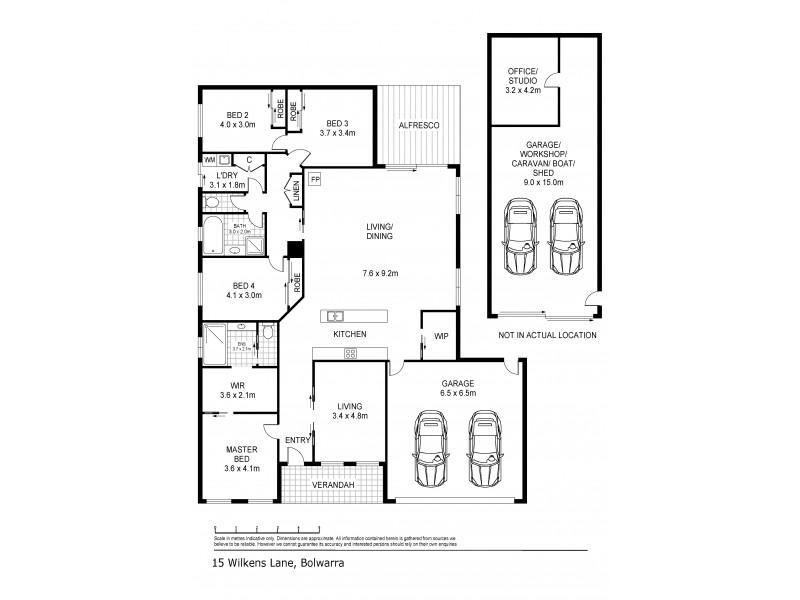 15 Wilkens Lane, Portland VIC 3305 Floorplan