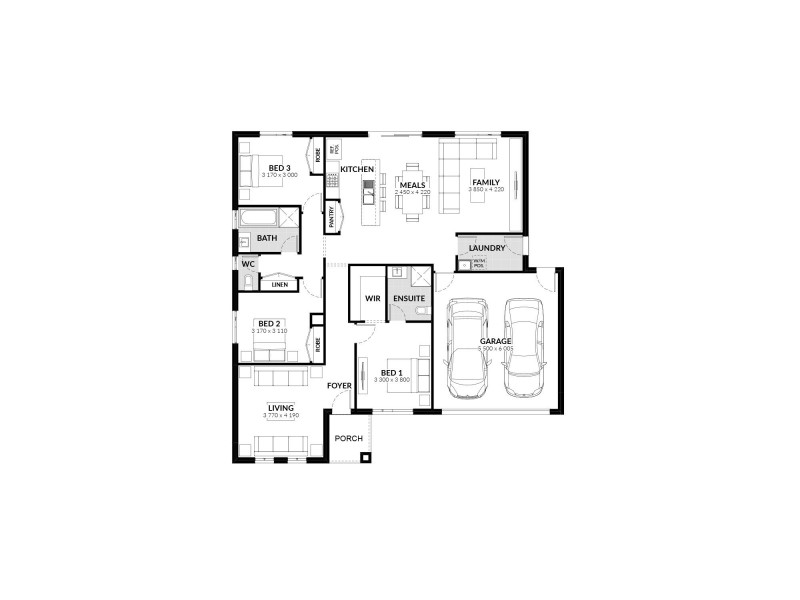 84 Patrick Street, Portland VIC 3305 Floorplan