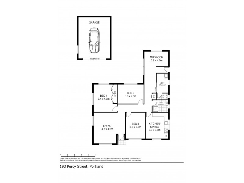 193 Percy Street, Portland VIC 3305 Floorplan