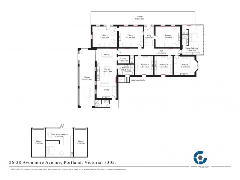 26-28 Avonmore Avenue, Portland VIC 3305 Floorplan