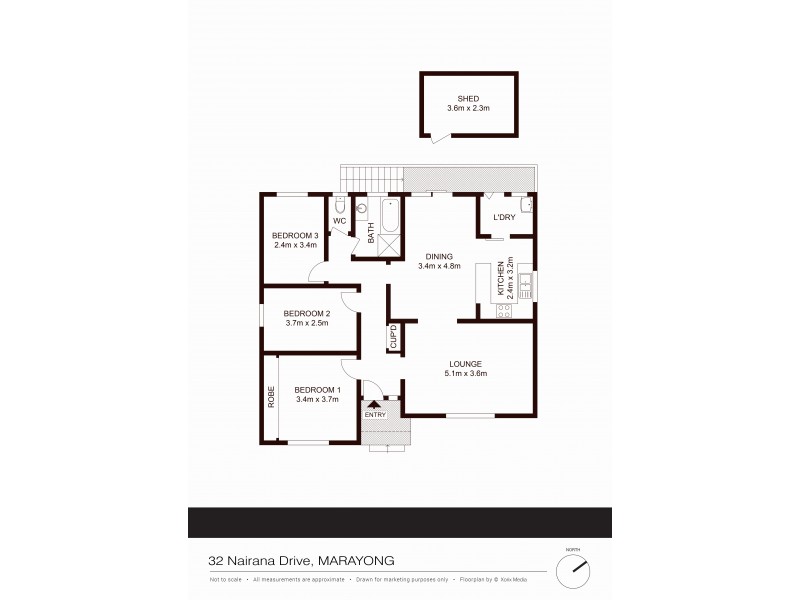 32 Nairana Drive, Marayong NSW 2148 Floorplan