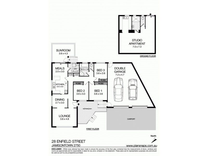 28 Enfield Street, Jamisontown NSW 2750 Floorplan