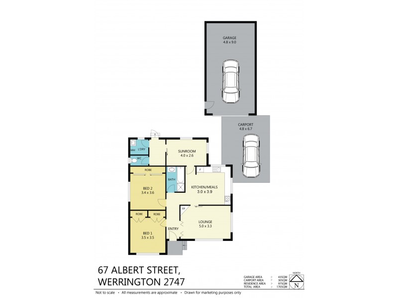 67 Albert Street, Werrington NSW 2747 Floorplan