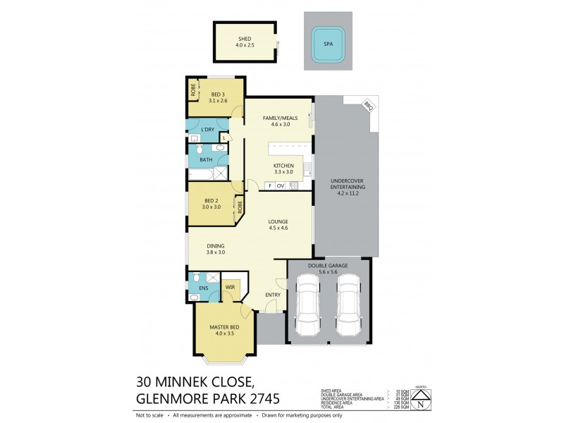30 Minnek Close, Glenmore Park NSW 2745 Floorplan