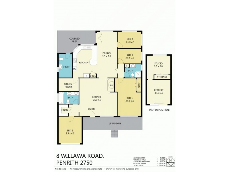 8 Willawa Road, Penrith NSW 2750 Floorplan