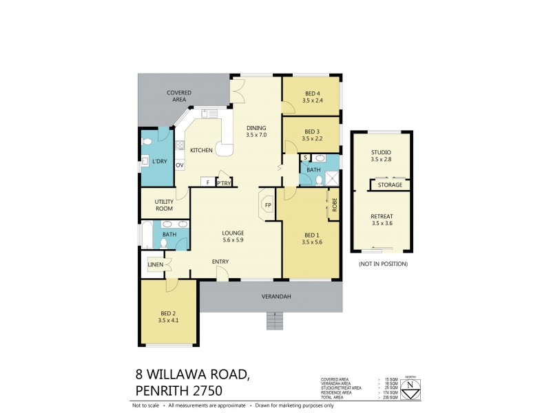 8 Willawa Road, Penrith NSW 2750 Floorplan