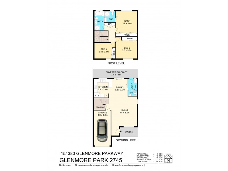15/380 Glenmore Parkway, Glenmore Park NSW 2745 Floorplan