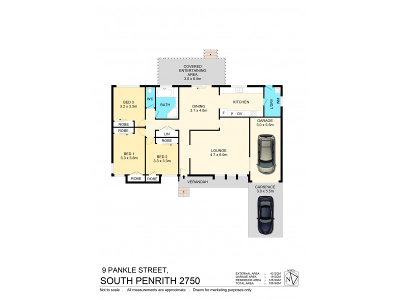 9 Pankle Street, South Penrith NSW 2750 Floorplan