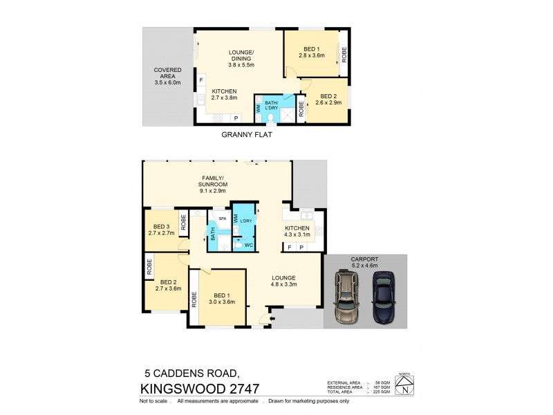 5 Caddens Road, Kingswood NSW 2747 Floorplan