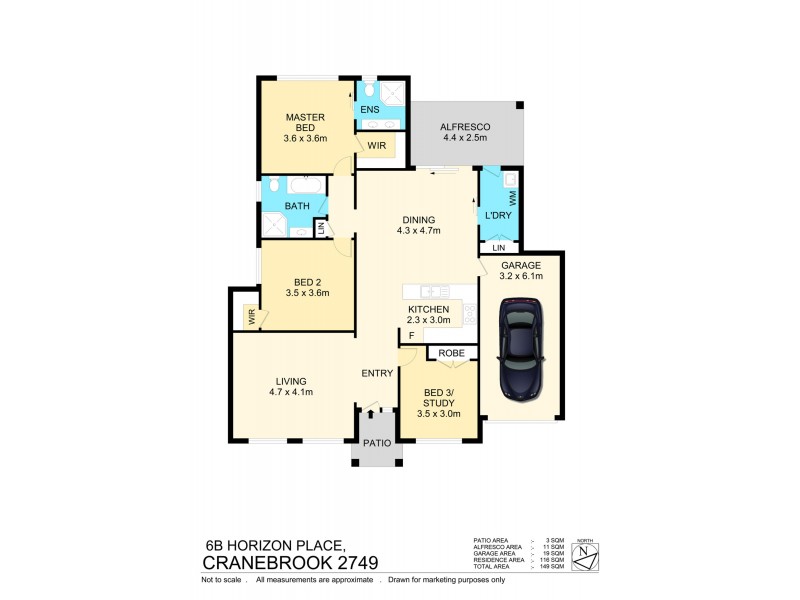 6B Horizon Place, Cranebrook NSW 2749 Floorplan