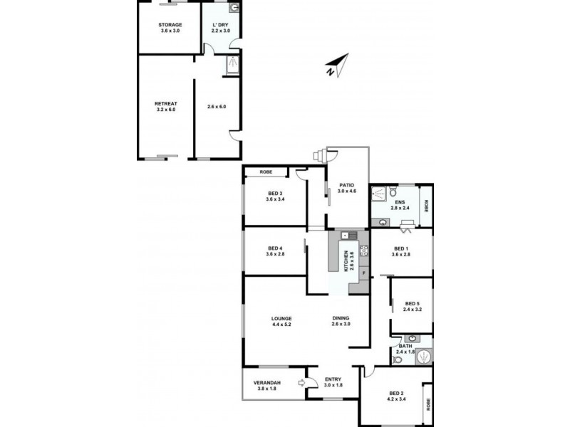 93 Second Avenue, Kingswood NSW 2747 Floorplan