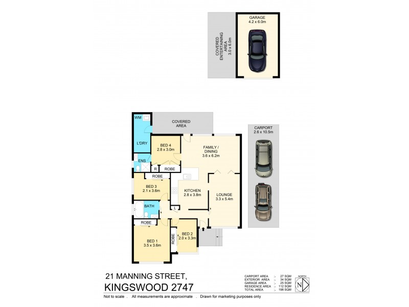 21 Manning Street, Kingswood NSW 2747 Floorplan