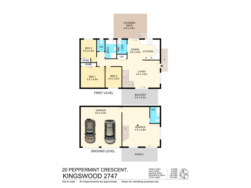 20 Peppermint Crescent, Kingswood NSW 2747 Floorplan