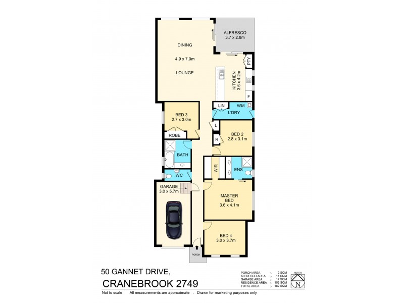 Cranebrook NSW 2749 Floorplan
