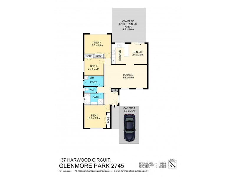 37 Harwood Circuit, Glenmore Park NSW 2745 Floorplan