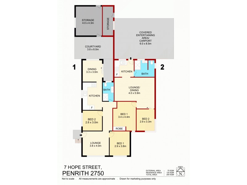 7 Hope Street, Penrith NSW 2750 Floorplan