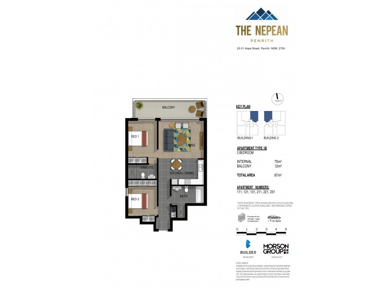 131/25-31 Hope Street, Penrith NSW 2750 Floorplan