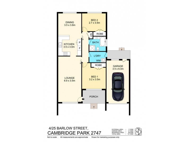 4/25 Barlow Street, Cambridge Park NSW 2747