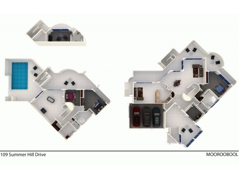 109 Summer Hill Drive, Mooroobool QLD 4870 Floorplan