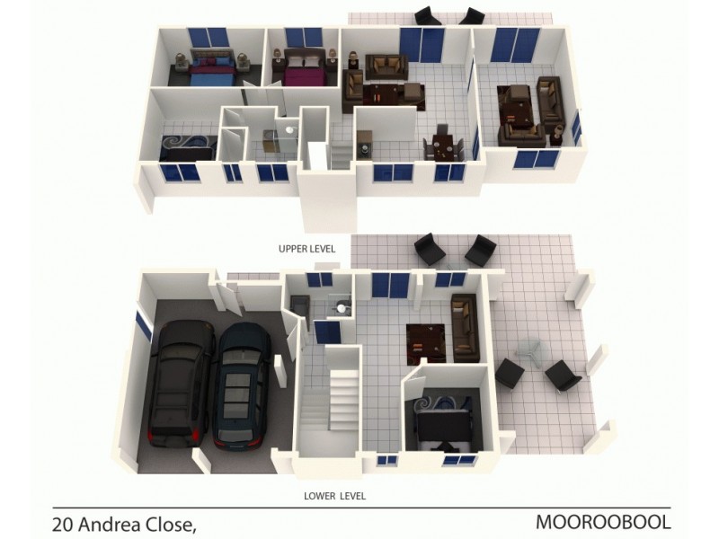 20 Andrea Close, Mooroobool QLD 4870 Floorplan