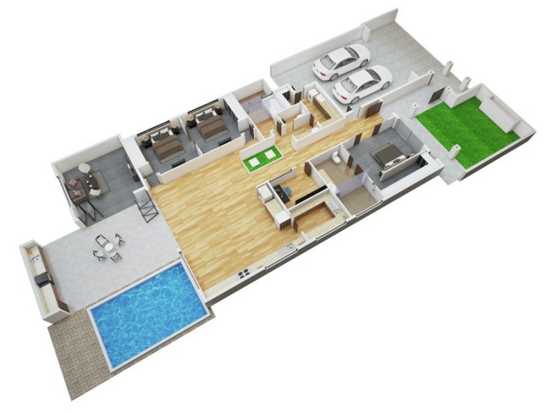 74 Harbour Drive, Trinity Park QLD 4879 Floorplan