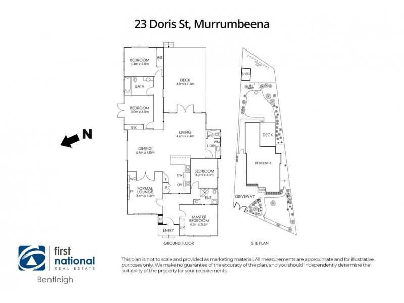 23 Doris Street, Murrumbeena VIC 3163 Floorplan