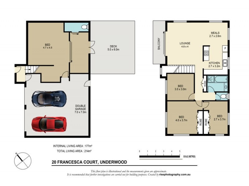 20 Francesca Ct, Underwood QLD 4119 Floorplan