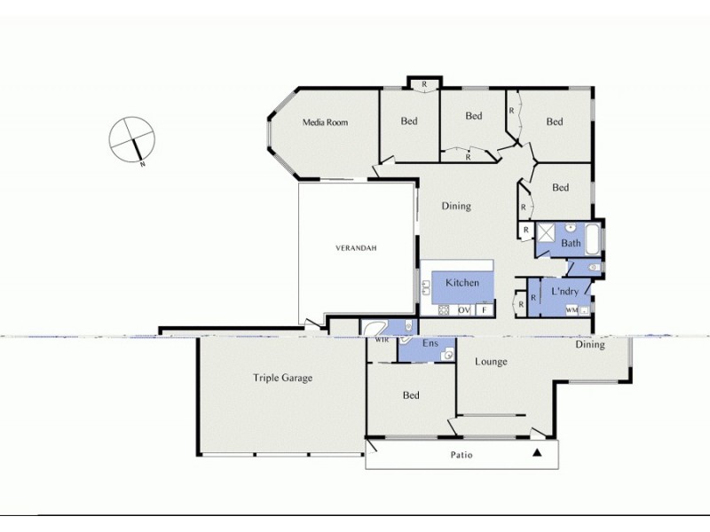 6 Wattle Court, Calamvale QLD 4116 Floorplan