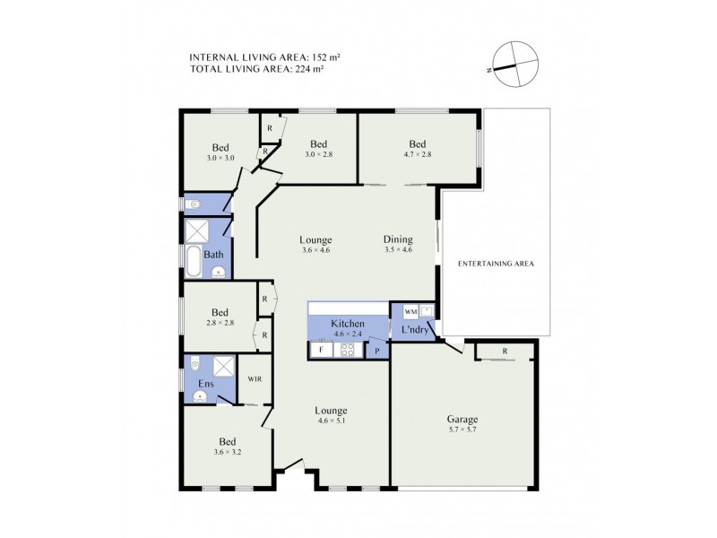 40 Boronia Avenue, Daisy Hill QLD 4127 Floorplan