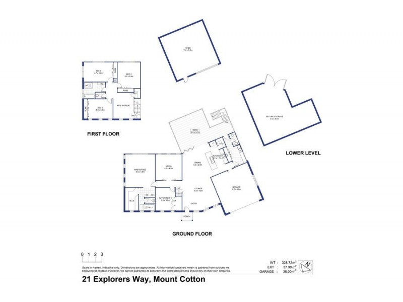 21 Explorers Way, Mount Cotton QLD 4165 Floorplan