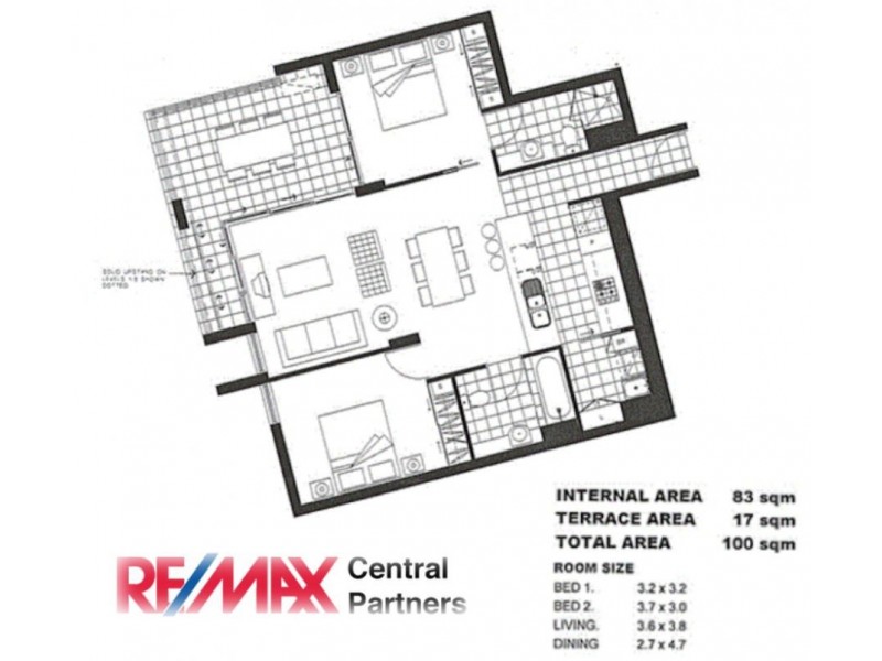 3047/3-7 Parkland Boulevard, Brisbane City QLD 4000