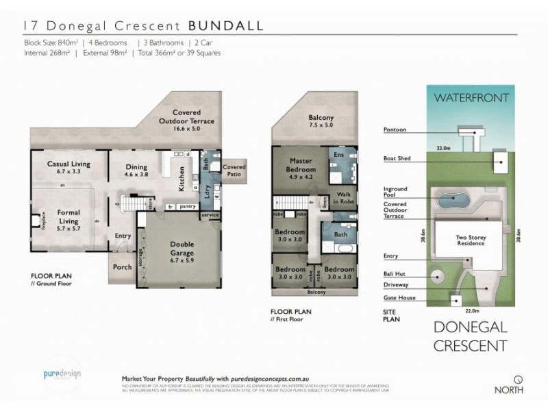 17 Donegal Crescent, Bundall QLD 4217 Floorplan