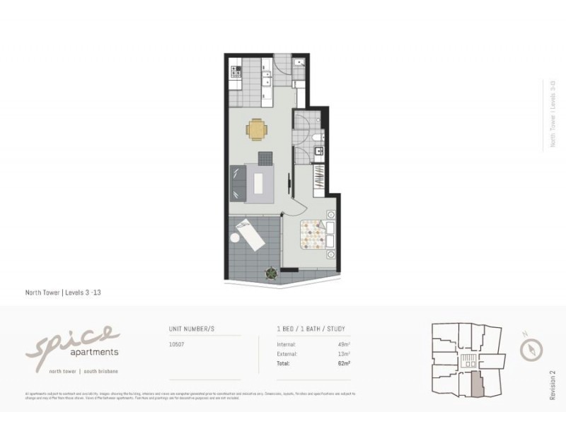 10507/25 BOUQUET STREET, South Brisbane QLD 4101