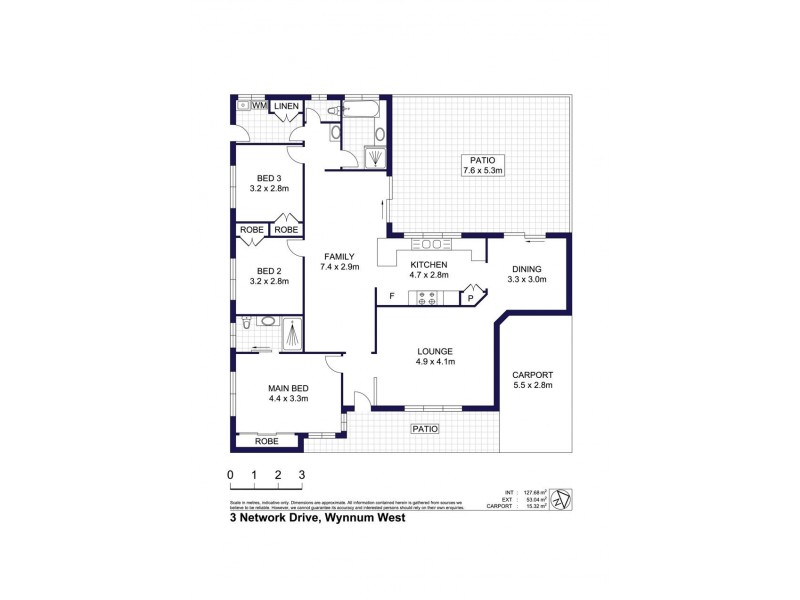 3 Network Drive, Wynnum West QLD 4178 Floorplan