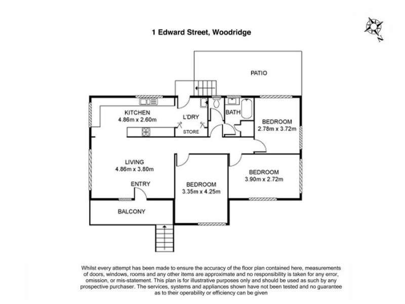 1 Edward Street, Woodridge QLD 4114 Floorplan