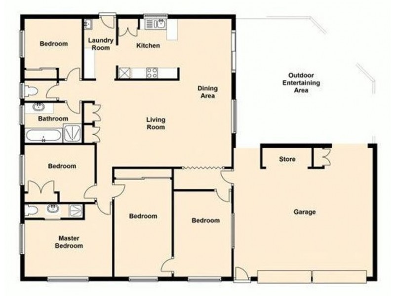 18 Netting Street, Sunnybank Hills QLD 4109 Floorplan