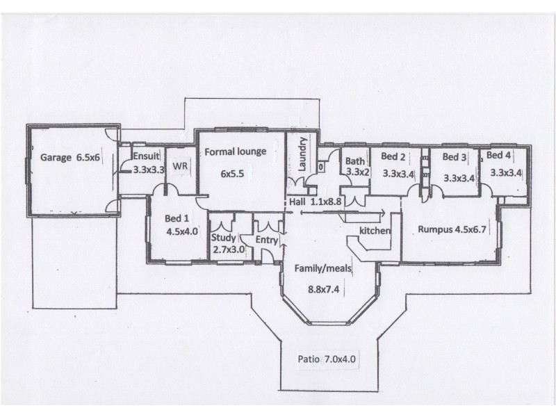 43 Daymar St, Burbank QLD 4156 Floorplan