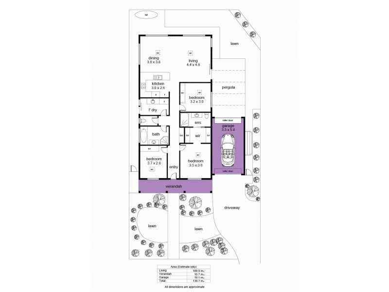 8a Fulton Street, Brighton SA 5048 Floorplan