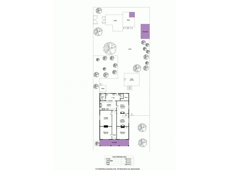 54 Mead Street, Birkenhead SA 5015 Floorplan