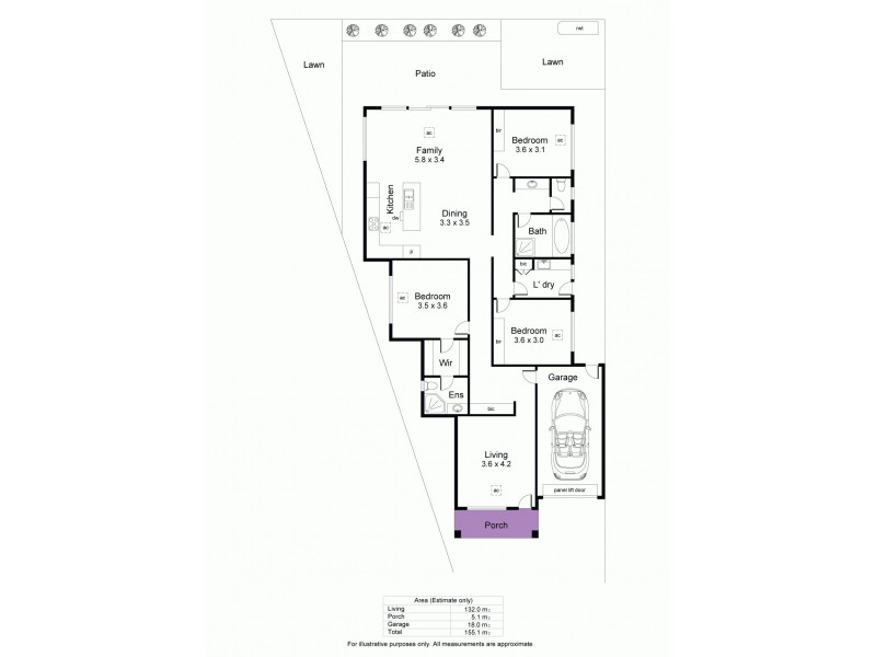 14 The Triangle, Warradale SA 5046 Floorplan