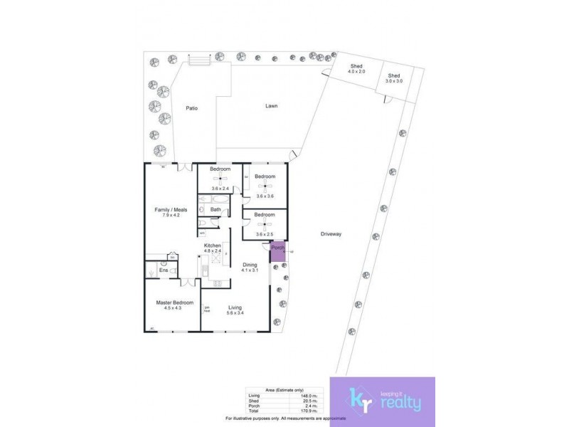 58 Sullivan Terrace, O’sullivan Beach SA 5166 Floorplan